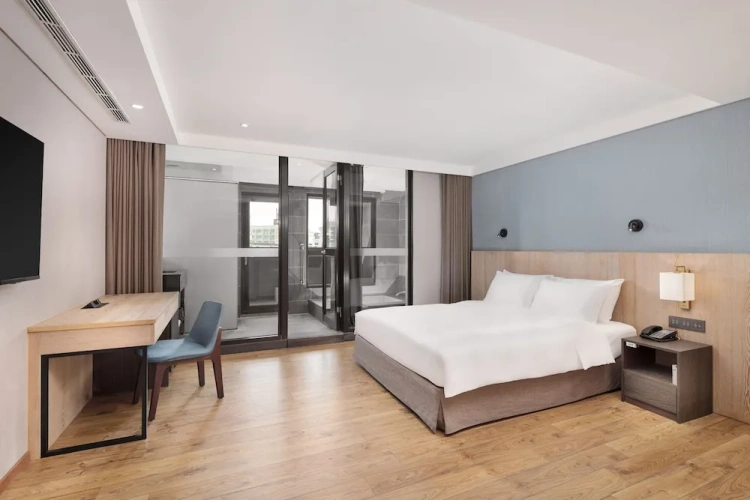 Deluxe Double room with city view