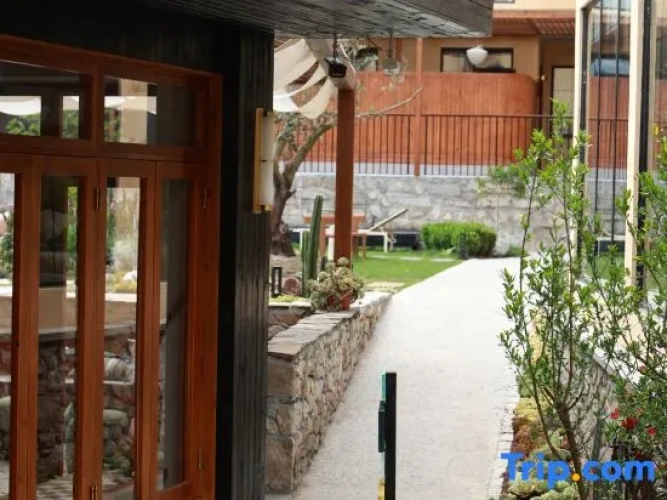 Outside