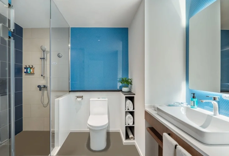 Standard Twin room with city view