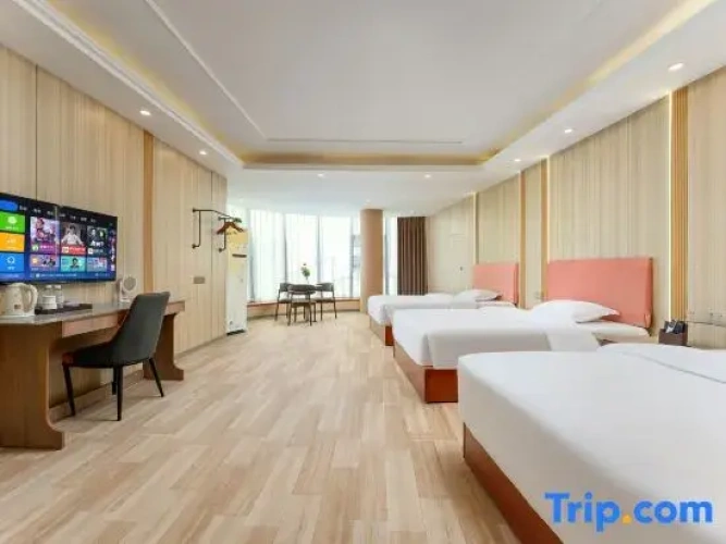 Deluxe Triple room with city view