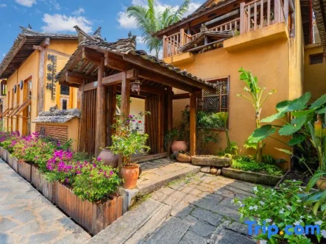 Outside