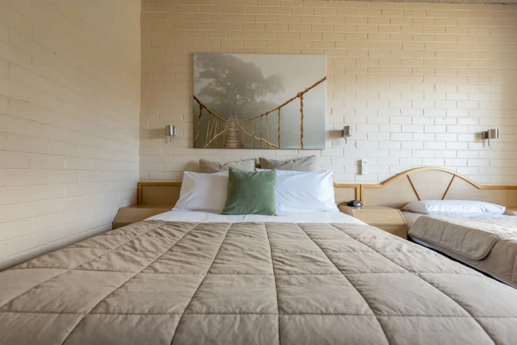 Standard Twin room with balcony and with view