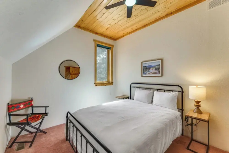 Spacious Angel Fire Cabin w/ Mtn Views & Fire Pit