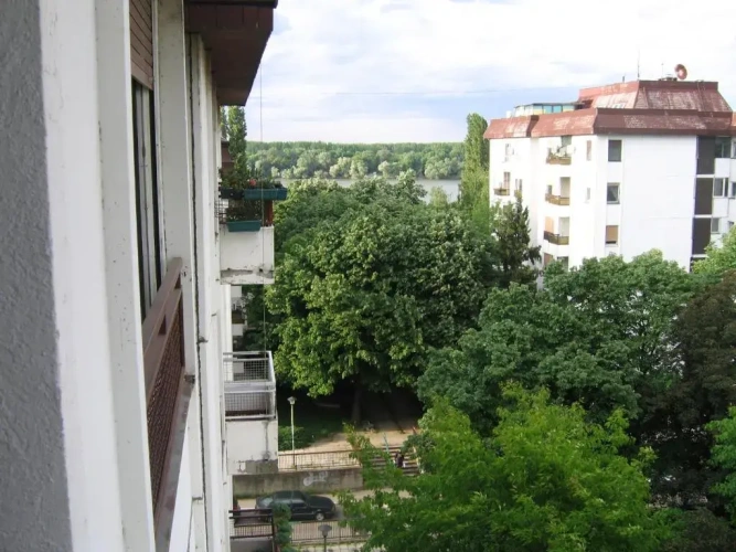 Apartment with balcony and with view