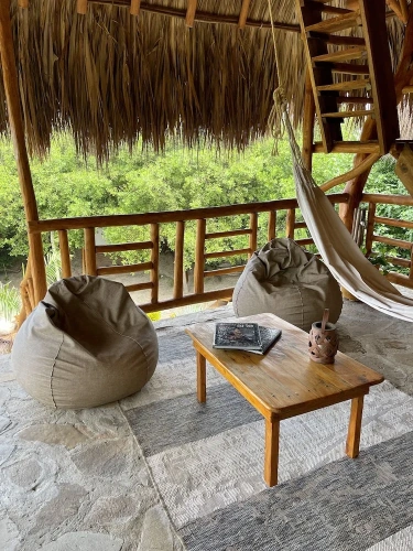 Comfort room with balcony
