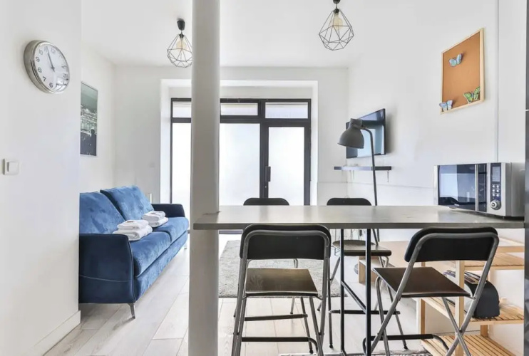 Bright Apartment - 1br/4p - Gare