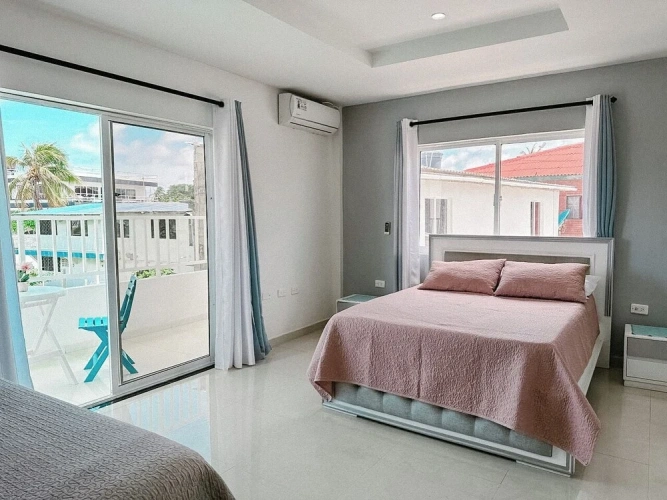 Standard Family room with balcony and with courtyard view
