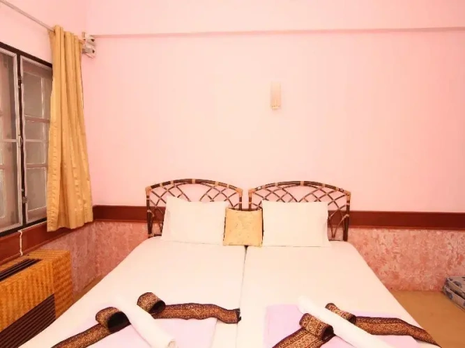 Standard Twin room with balcony and with view