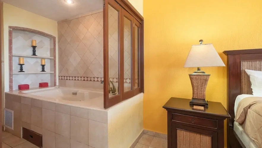 Standard room with balcony and beachfront