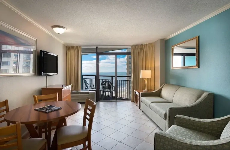 Executive Double Suite with balcony and with ocean view