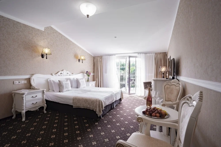 Superior Double room with balcony and with view