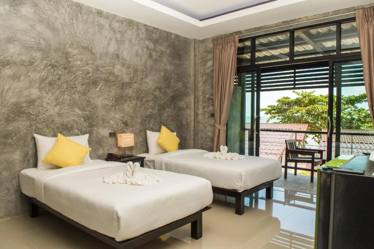 Deluxe room with garden view