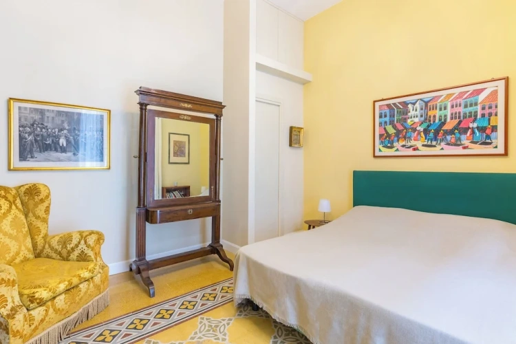 Classic Double Apartment with balcony and with partial sea view