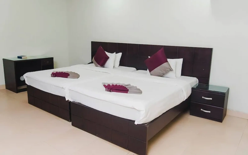 2 Bedrooms Deluxe room with city view