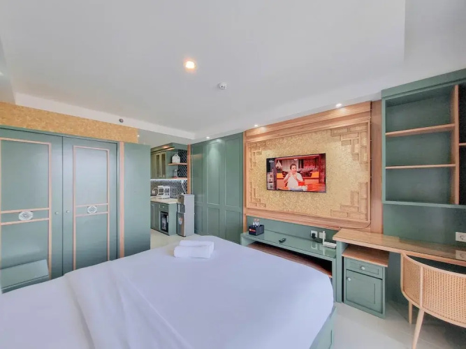 Tranquil and Modern Studio Mataram City Apartment