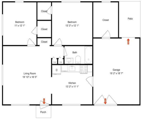 2 Bedrooms Cottage