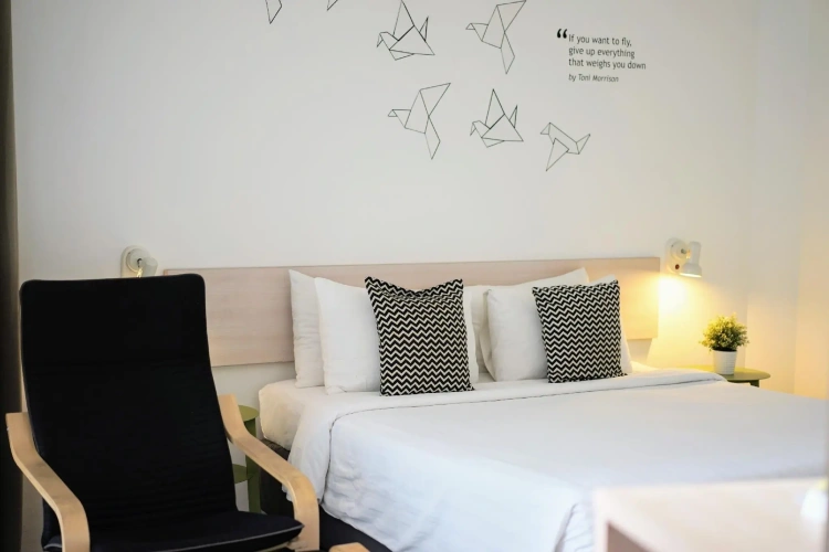 Deluxe Double room with city view