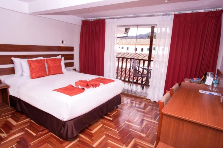 Superior Twin room with balcony and with view