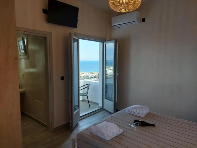Standard Double room with balcony and with sea view