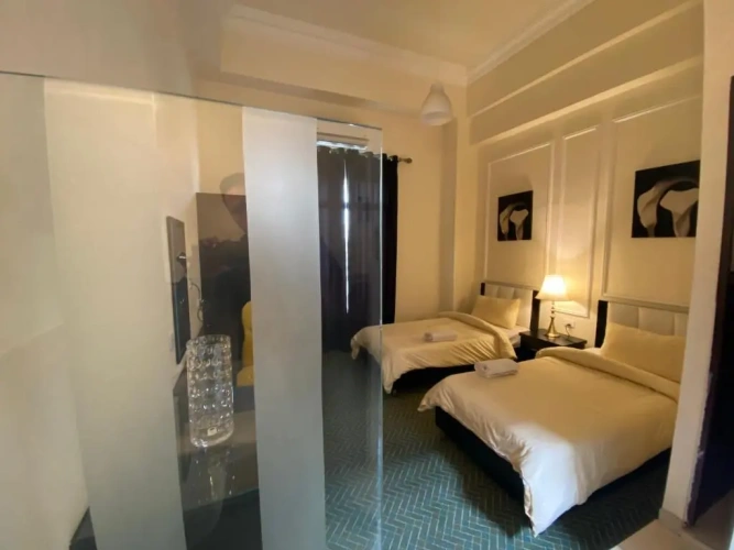 Standard Twin room with balcony