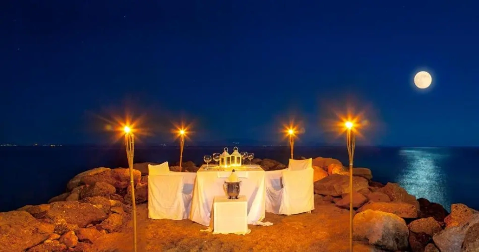 Deluxe Double room with balcony and with sea view