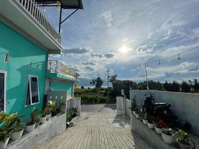 Outside