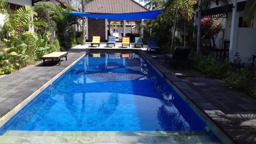 Standard Double room with pool view