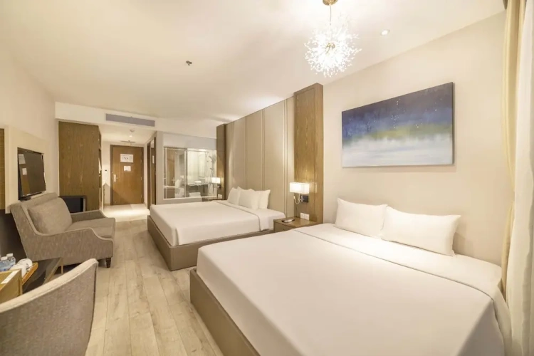 Standard Family room with balcony and with sea view