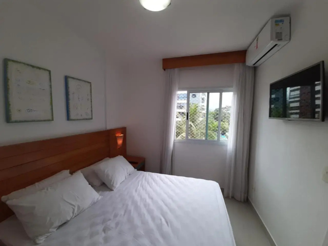 Flat e condomínio a 150m da praia - MOD 6
