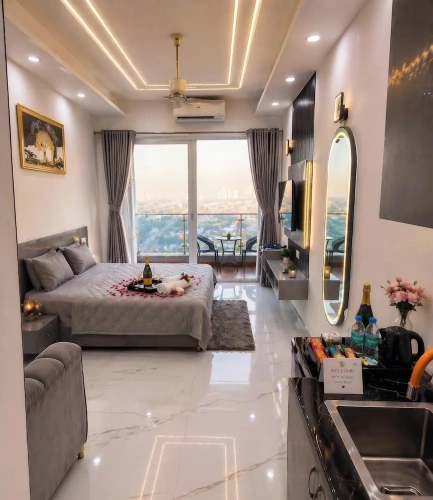 1 Bedroom Luxury Suite with city view