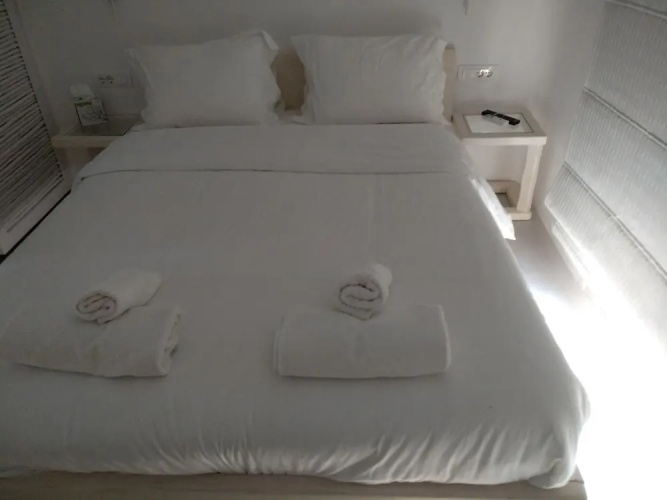 Blue and White Suites
