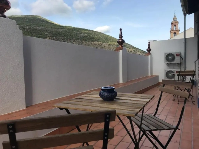 Apartment with mountain view