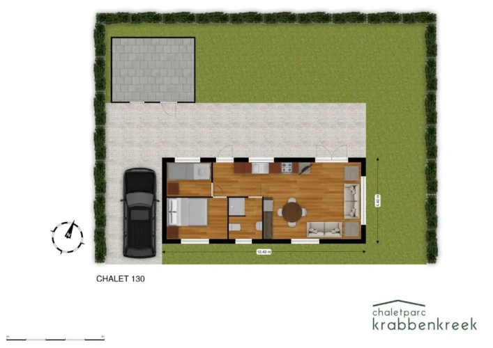 2 Bedrooms Chalet