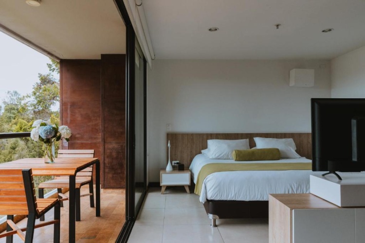 Standard Double room with balcony and with view
