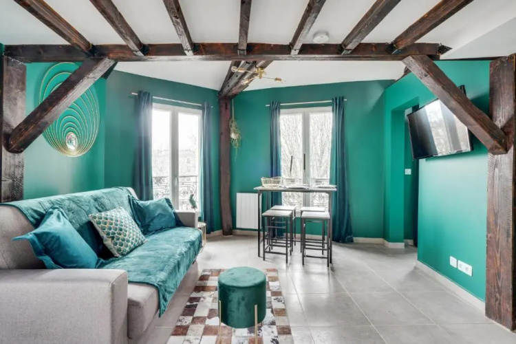 147 Suite Atmosphere, Nice Duplex, Paris Center