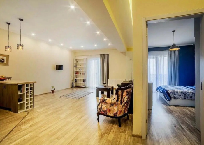 Cozy studio with balcony