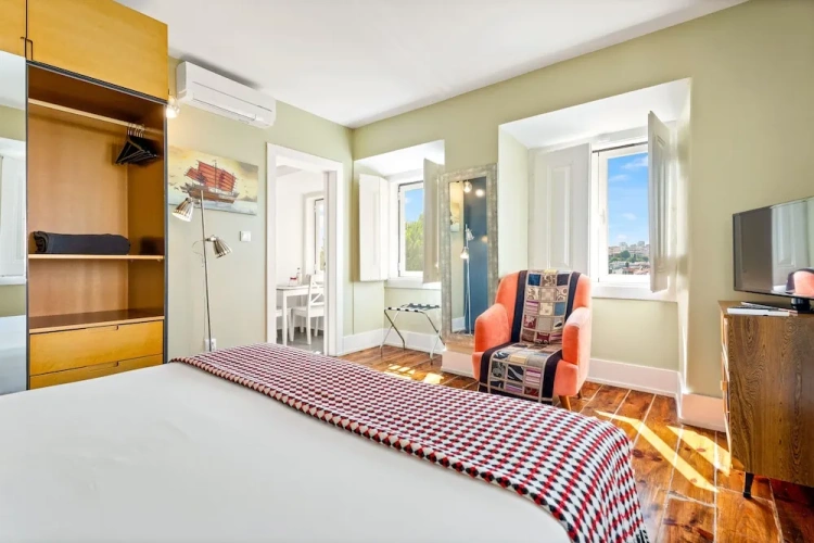 Standard Double room with city view