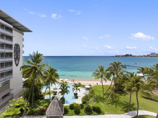 1 Bedroom Standard Double Suite with balcony and with courtyard view