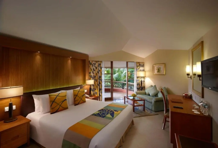Superior room with balcony and with view