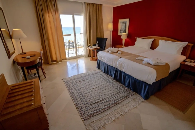 Standard Single room with balcony and with sea view
