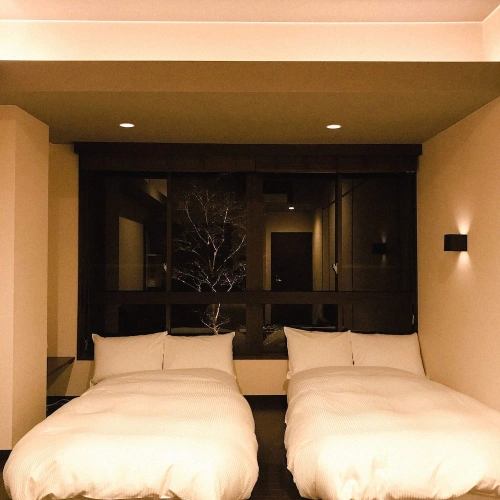 Standard Twin room with garden view