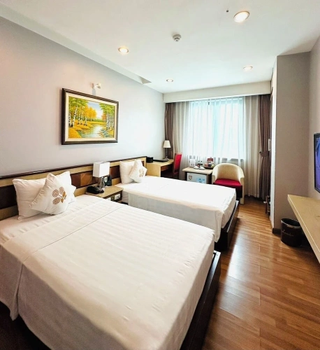 Deluxe Twin room with city view