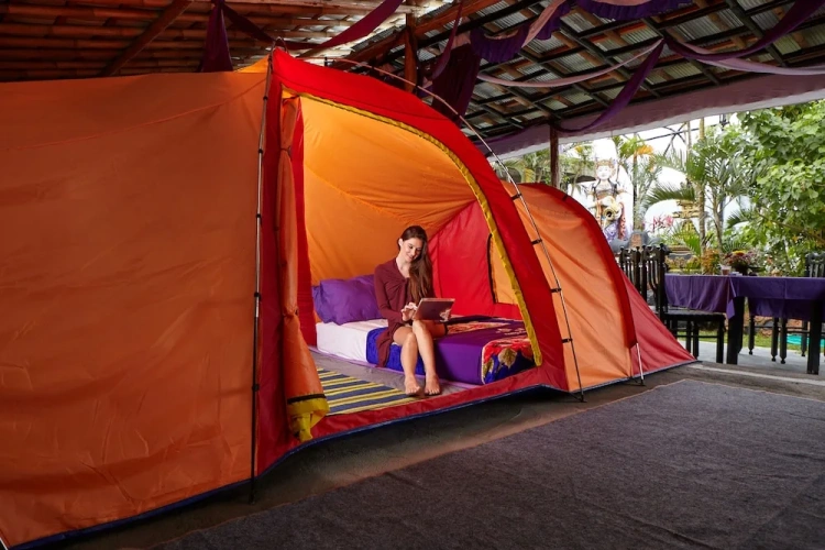 1 Bedroom Tent with garden view