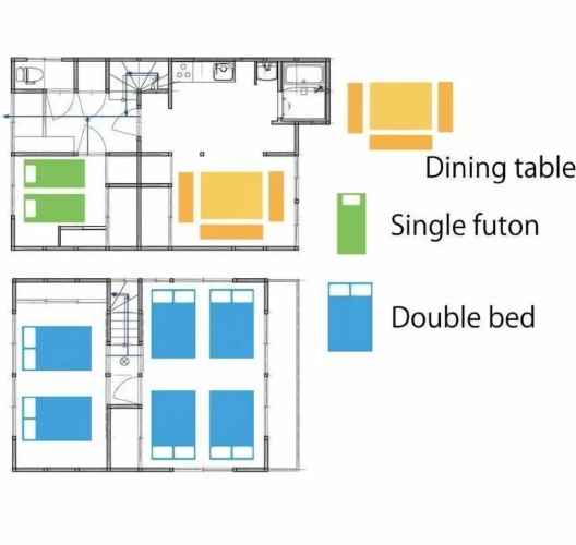 3 Bedrooms Sextuple Apartment