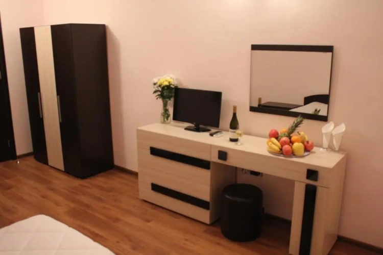 Standard Quadruple room with balcony and with view
