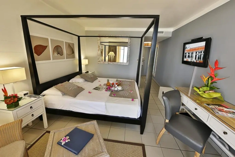 Deluxe room with balcony and with view