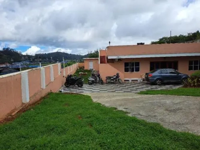 Outside