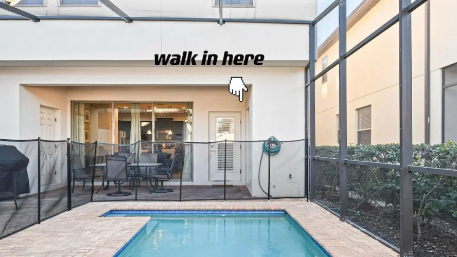 Free Waterpark Access! 5br Resort Townhome W/ Pool - Davenport, FL