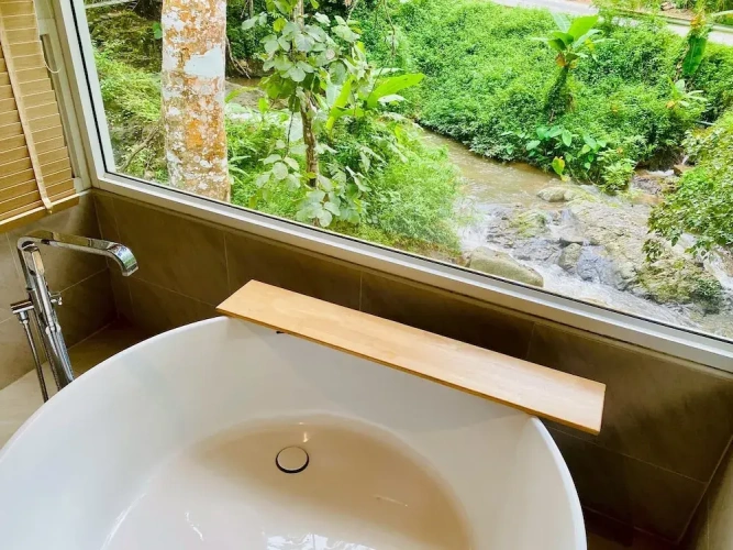 1 Bedroom Deluxe Villa with balcony and with river view