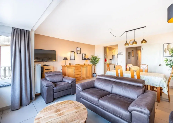 Apartment in Koksijde With Seafront View